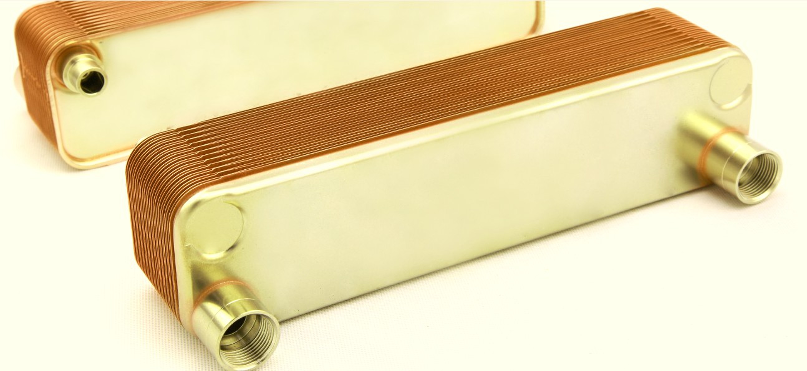 copper nickel 50kw Brazed Plate Heat Exchanger from China manufacturer